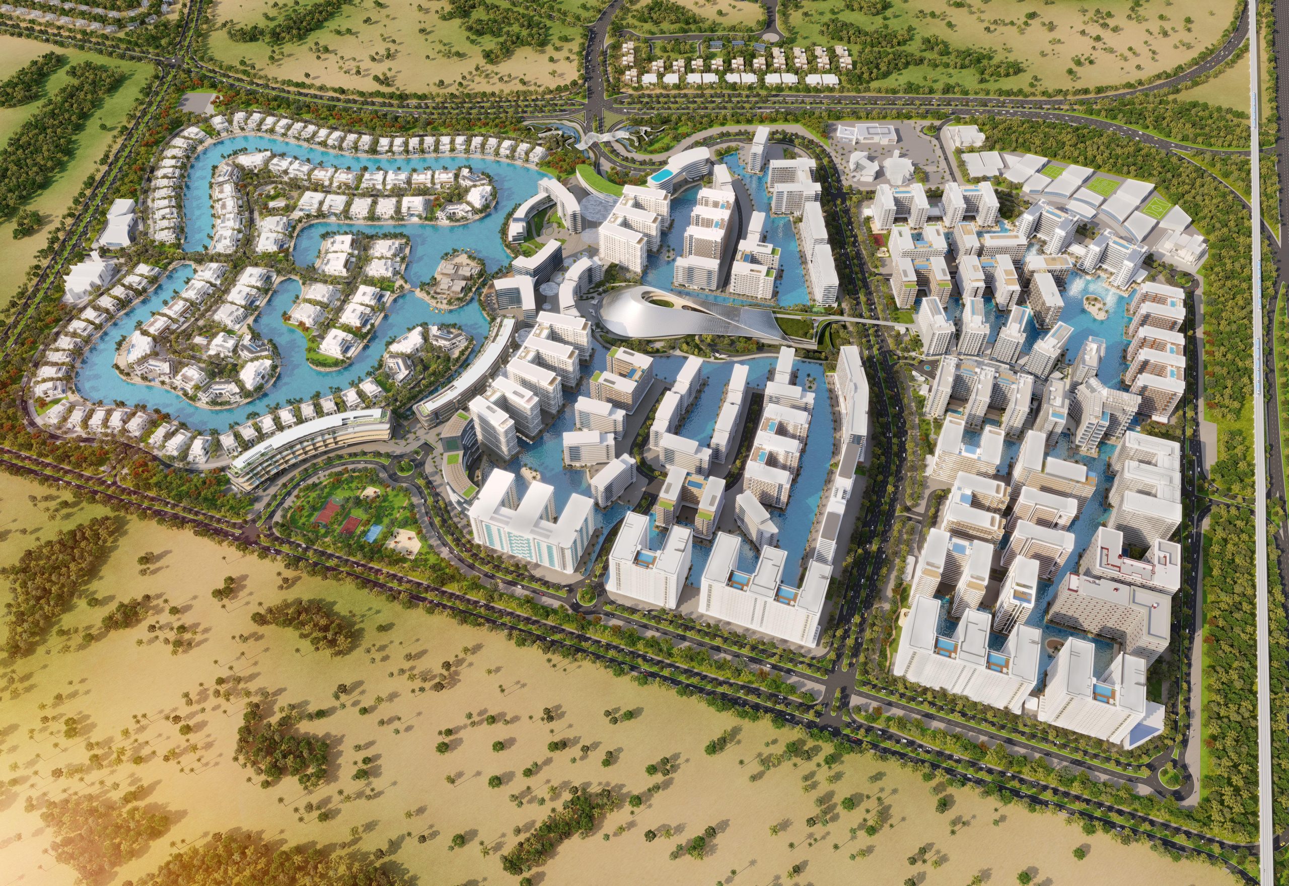 Azizi Venice Master Plan